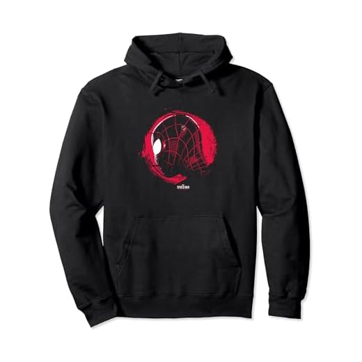 Marvel Spider-Man: Miles Morales Mask Profile Sudadera con Capucha