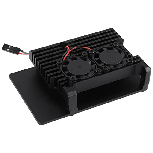 Caja para Raspberry Pi 4 que evita sobrecalentamiento con ventilador 5