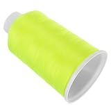 SHERCHPRY Leuchtendes Stickgarn 3000 Yards Gelb Polyester...