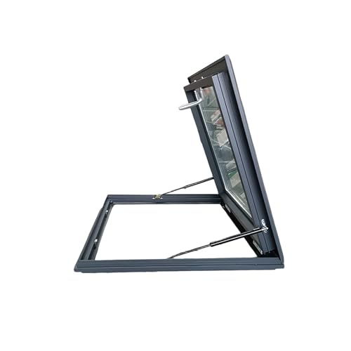 Tragaluz de aleación de aluminio e impermeable escotilla de techo con vidrio para el ático