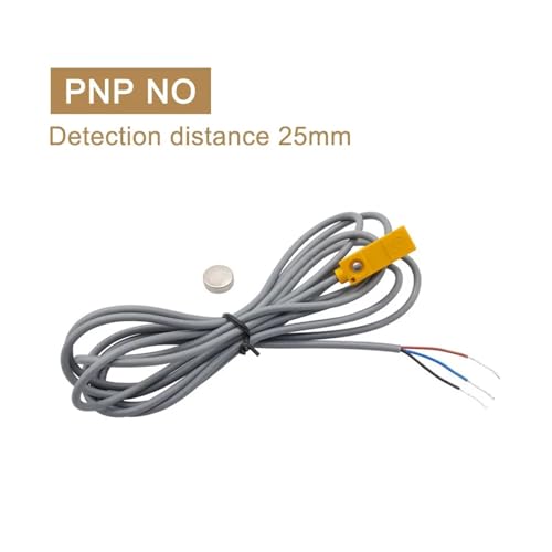 Micro sensor Hall cuadrado para evitar fallos de espacio en detección remota PNP NO 3
