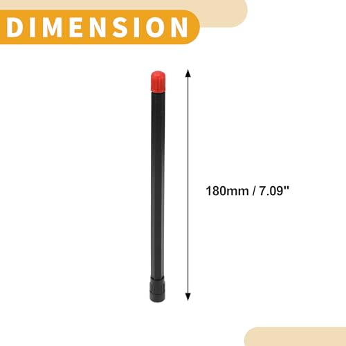 Image of 10pcs 180mm Tire Valve Extension Universal Plastic 180 Degree Tyre Valve Stem Extender for Car Motorcycle RV Truck Bike