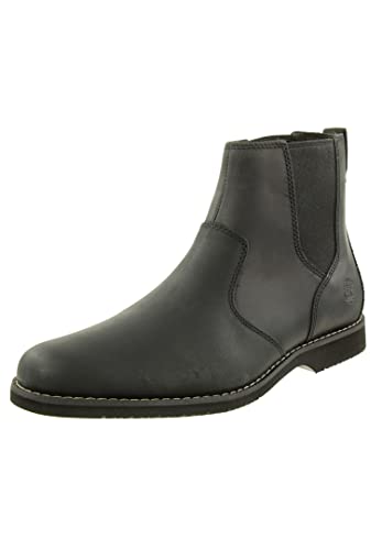 Timberland Woodhull, Stivali Uomo, Nero, 42 EU