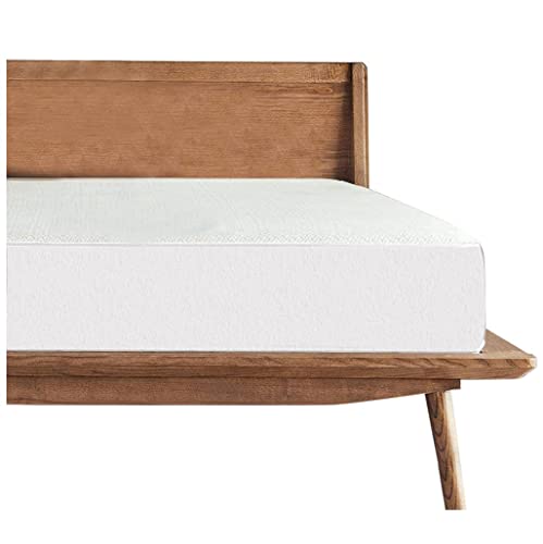 Image of Trance Cotton Feel Terry Ultra Soft Waterproof Mattress Protector | Breathable - Hypoallergenic Bed Protector (72x30 inch | 6x2.5 feet, White - Pack of 1)
