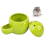 🐹【Materiales de alta calidad】: La botella de agua para mascotas hecha de material cerámico de alta calidad, no es tóxica y es segura de usar.