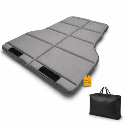 Image of Car Mattress for 2012-2019 Evoque, Upgraded Non-Inflatable Thickened Foam SUV Car Camping Mattress, Foldable Trunk Sleeping Pad Car Bed Mattress for Road Trips Camping Travel
