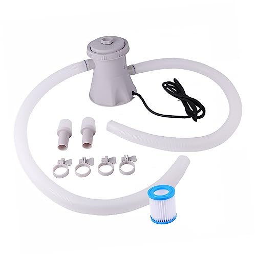 PHENOFICE 1juego Bomba De Agua Eléctrica Para Piscina De Limpieza y Circulación Fácil Mantenimiento Compatible Diferentes Tipos De Piscinas Enchufe Eu