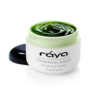 Raya Chlorophyll Masque (607) | Tightening Facial Treatment Mask for All Skin | Reduces Fine Lines and Wrinkles | Skin Tightening Mask for Face Skin Care | Face Masks Skincare