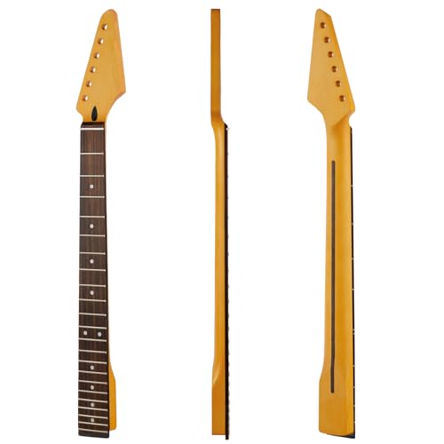 Manche de guitare électrique TL 22 frettes pour réparer un manche vrillé