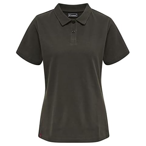 Polo Femme hummel Red Classic Cover