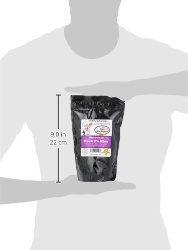 Chef Piggy Tail Microwave Pork Puffies Pork Rinds, Sassy, 16 Ounce #TOP2