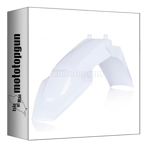 Garde-boue avant blanc Acerbis 0023540.031 pour moto Husqvarna TC 65 de 2017 à 2023 Mototopgun