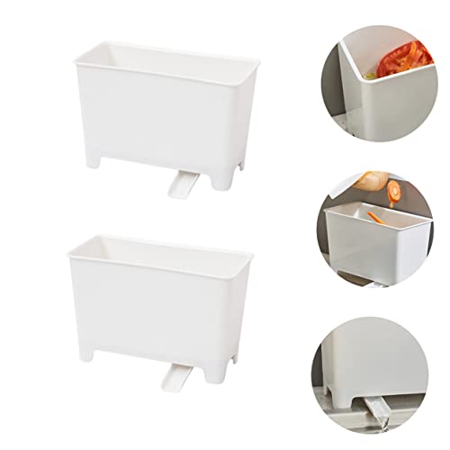 2pcs Canecas de Basura Rectangulares para Cocina miniatura 4
