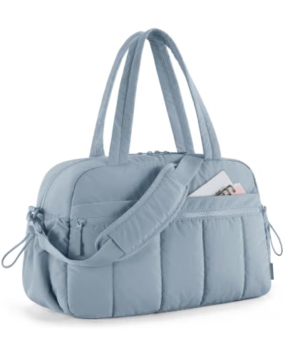 Image of BAGSMART Gym Bag for Women, Duffle Bag for Travel with Wet Pocket, Lightweight Carry on Weekender Duffel, Water Resistant