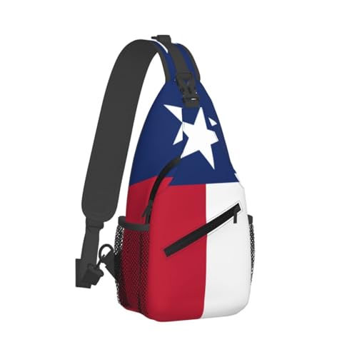 Flag of Texas Crossbody Bags For Women Men Chest Backpack Gym Shoulder Bag Travel Outdoor Sports Casual Crossbody Bags2