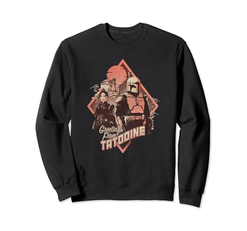 Sweat Star Wars Boba Fett Cadeau Original Idéal pour Anniversaire de Passionné
