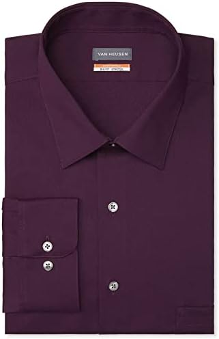Van Heusen Men’s Dress Shirt Slim Fit Stain Shield Stretch