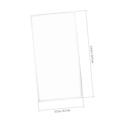 TEHAUX 10 protectores transparentes para billetes miniatura 3