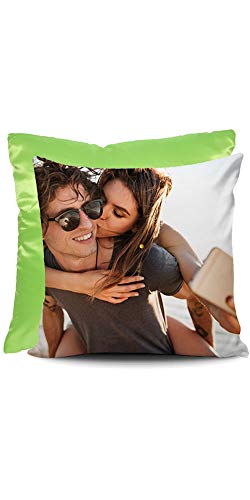 Cuscino con Foto da Personalizzare 40x40 cm. Retro...
