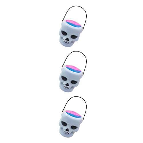 DIYOO 3 PCS Frascos de spa de Halloween Bombas de banho hidratantes para a pele Bolas de sal Conjunt
