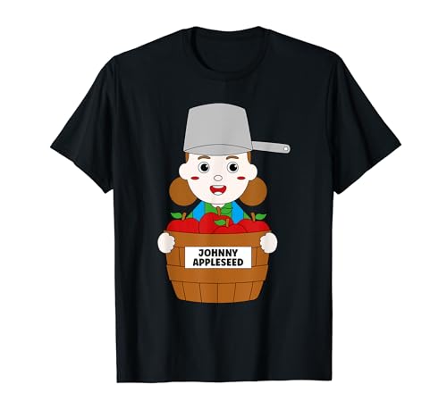 Johnny Appleseed Day Apple 26 September Farmer Orchard Girl T-Shirt