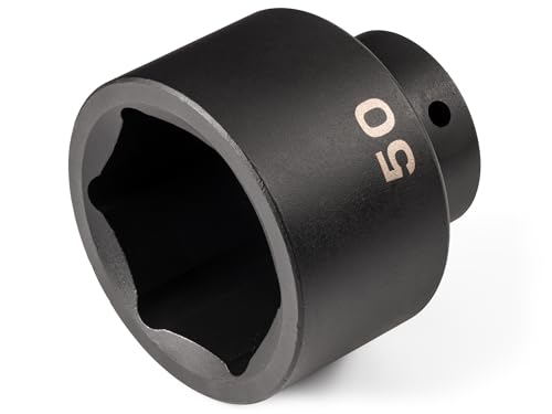 Image of TEKTON 1 /2 Inch Drive x 50 mm Shallow 6-Point Impact Socket | SID22150