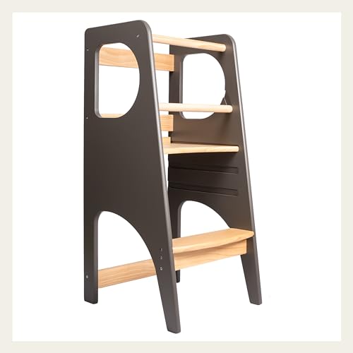 Woodenstepstoolforkidspremiumadjustableheighttoddlerstoolkidsstepstoolwithhandleandsafetyrailperfectforkitchenbathroomandbedroom Urban Country Home Decor Wooden step stool for kids premium adjustable height toddler stool kids step stool with handle and safety rail perfect for kitchen bathroom and bedroom urban country home decor