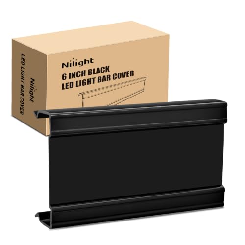 Image of Nilight 7.5 Inch 36 W Spot LED Light Bar Black Cover