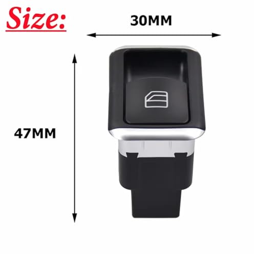 Commande de fenêtre passager Benz remplacement A2049058102 - 3