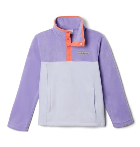 Image of Columbia Kids Steens Mountain Ii 1 /4 Snap Fleece Pull-over (little Kid /Big Kid)
