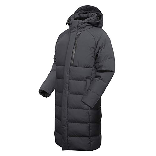 Doudoune Chauffante AKT Manteau de Couple Plein Air Gris XL