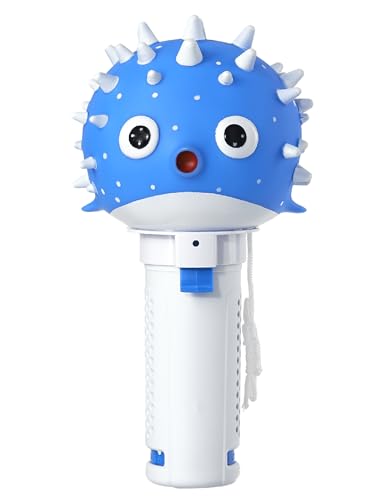 Hot Tub Chlorine Tablet Floater, Small Floating Chlorine Bromine Dispenser for 1 Inch Tablets, Mini Chlorinator with 6 Flow Level Control, Cute Pufferfish Tablet Holder for Pools, Spas, and Hot Tub -  MKLZ, JIUSI010500