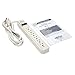 Tripp Lite 6 Outlet Surge Protector Power Strip 6ft Cord 790 Joules LED & INSURANCE (TLP606) Gray