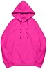 Yaoeye Suéter de Mujer con Botones, Abrigo Chaqueta Talla Grande, Suelto, Invernal, con Capucha, de Lana y Felpa 8