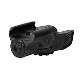 HOLOSUN RML Compact Rail Mounted Red Laser | Zero Retention Tactile W&E Adjustable Durable Polymer Waterproof Dustproof Handgun Laser with CR 1/3N Battery, T10 L Key & Lens Cloth Included(RML-RD)