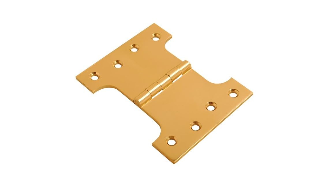 Dzina Brass Heavy Duty Parliament Hinge (, 6 X 4 X 4 Inches)