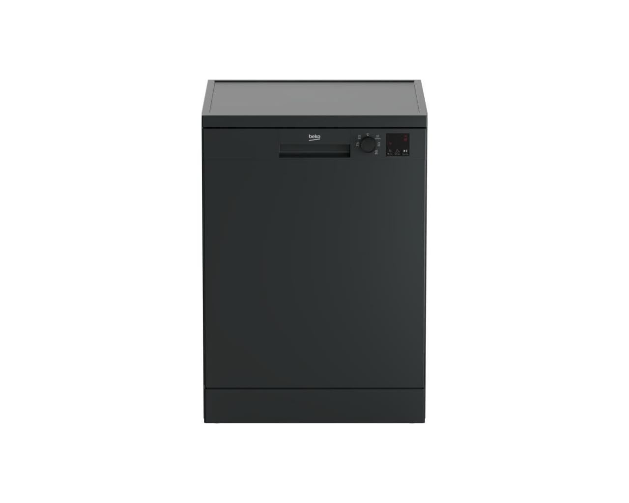 BEKO DVN06431A - Lavavajillas (14 cubiertos, 60 cm, 47 dB, color antracita)