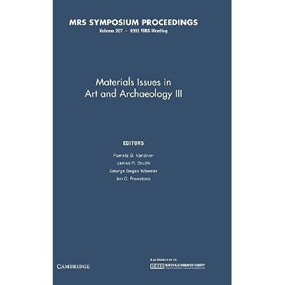 Materials Issues in Art and Archaeology III