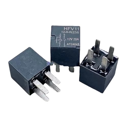 Relais HFV11 résout les pannes électriques de voiture 12V 5pcs