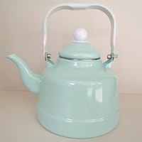 レトロ　リブデザイン水筒　ヤカン　お茶入れ　インテリア　キャンプ レトロ リブデザイン水筒 ヤカン お茶入れ インテリア キャンプ
