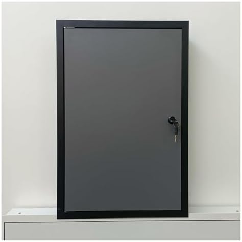 Thickened Soundproof Access Door Panel, Custom Maintenance Cover for HVAC & Electrical, Revision Door Wall Plate (Gray, 35x40 cm) - Durable & Insulated