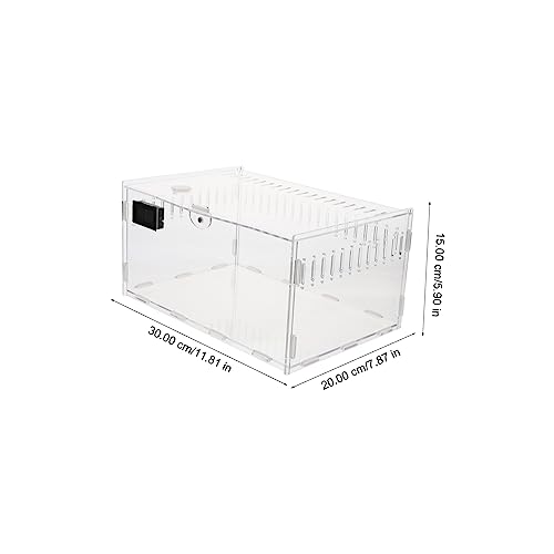 Terrarium reptile transportable pour observer gecko et serpent - 6