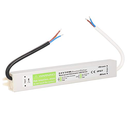 Image of 30W LED Driver Transformer, 12V /24V DC IP67 Waterproof Switching Power Supply, and Durable, Excellent Insulation, High Dielectric Strength(DC24V)