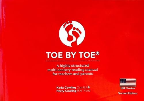 Toe By Toe: A Highly Structured Multi-sensory Reading Manual for Teachers and Parents - USA Version