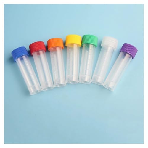 Tubes à centrifuger de 50 ml avec bouchon vis coloré étanche pour laboratoire