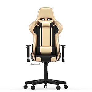 Gamestoel Goldgamer deluxe – bureaustoel – gaming stoel – zwart goud