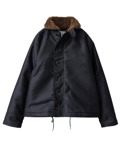 [WAIPER] �������� �ČR U.S.NAVY N-1 �f�b�L�W���P�b�g �O���^ NAVY �A���p�J���C�j���O MADE IN JAPAN�yWP125�z (JP, �����T�C�Y, 44, NAVY)