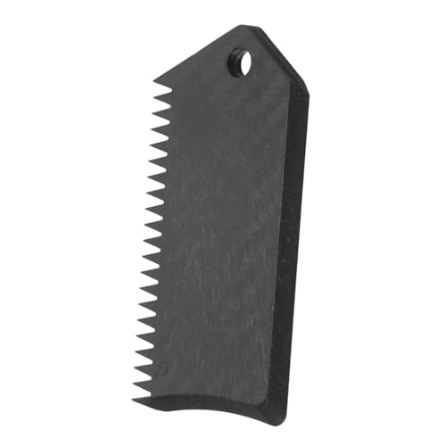 Housoutil プラスチック製ワックススクレーパー 刮?梳 カーボン柄サーフボード用ワックスリムーバー 滑り止め設計 多用途サーフィングツー