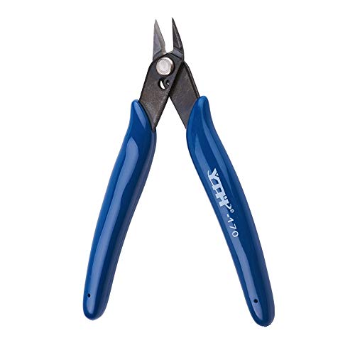 Beadthoven Professional Wire Cutter Cable Cutters Wire Steel Side Cutting Pliers Nippers Perfect For Jewelry Processing 5 Inch #TOP23