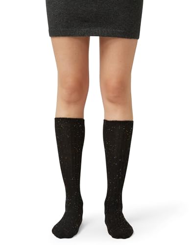 HUE Women's Ribbed Tweed Knee Sock 3 Pair Pack3